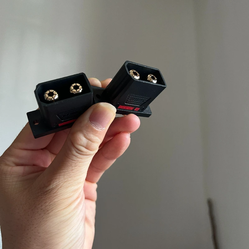 100-120A QS8P-S/L/U Plug Lithium Battery High Current Terminal Block Waterproof Fireproof Gold-plated Model Aircraft Connector