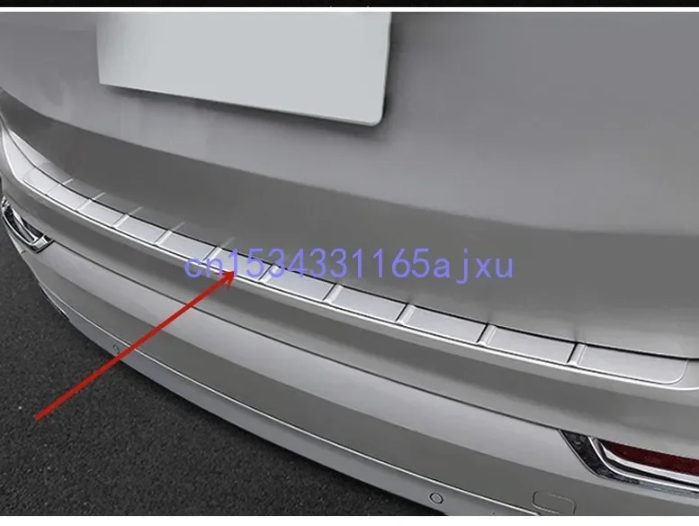 

stainless steel For Volvo XC90 2015 2016 2017 2018 2019 2020 Rear Bumper Protector Sill Trunk Tread Plate Trim