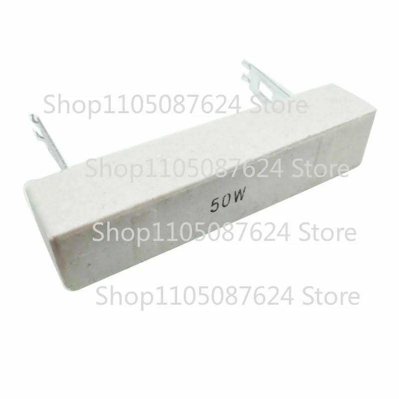 10pcs 50 watt Axial Ceramic Cement Power Resistor 50W 2K OHM