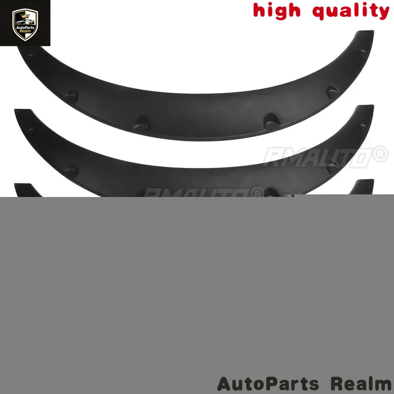 Factory Hot Mm Thicken 4X Car Arch Flar Mudguard Mud Splash Guard Wheel EyebrowHot Selling Products