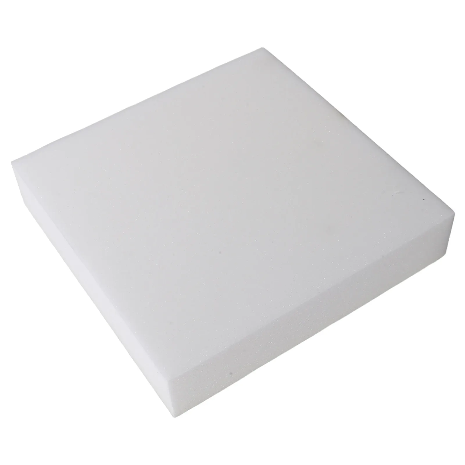 Cut to Size High Density Foam Cushion Upholstery 1.2x19.7x19.7 Square Sofa Cushion Replacement Bench Chair Seat Pad