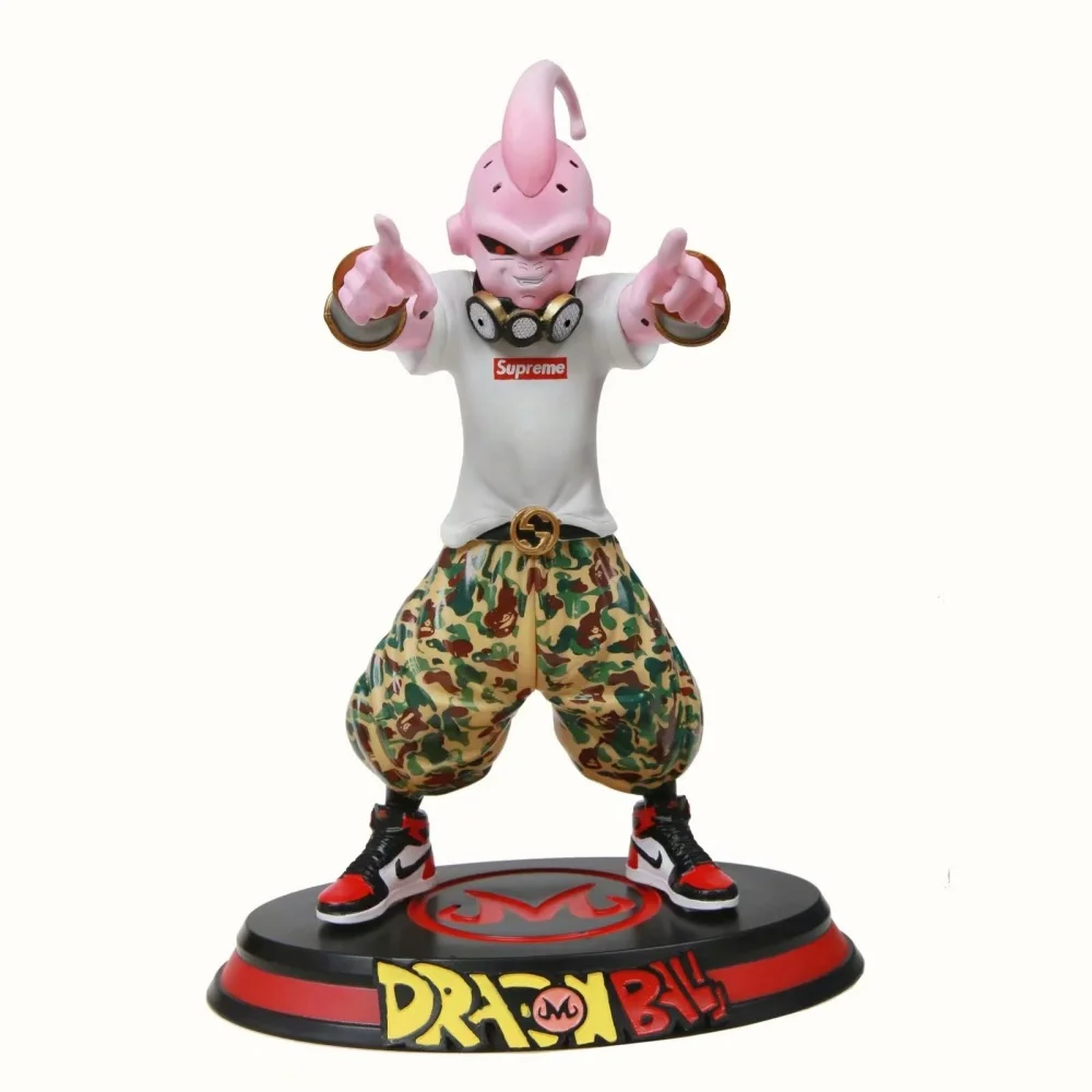 

Anime Dragon Ball Buu Trendy Clothes PVC Action Figure Collectible Model Doll Toy 25CM