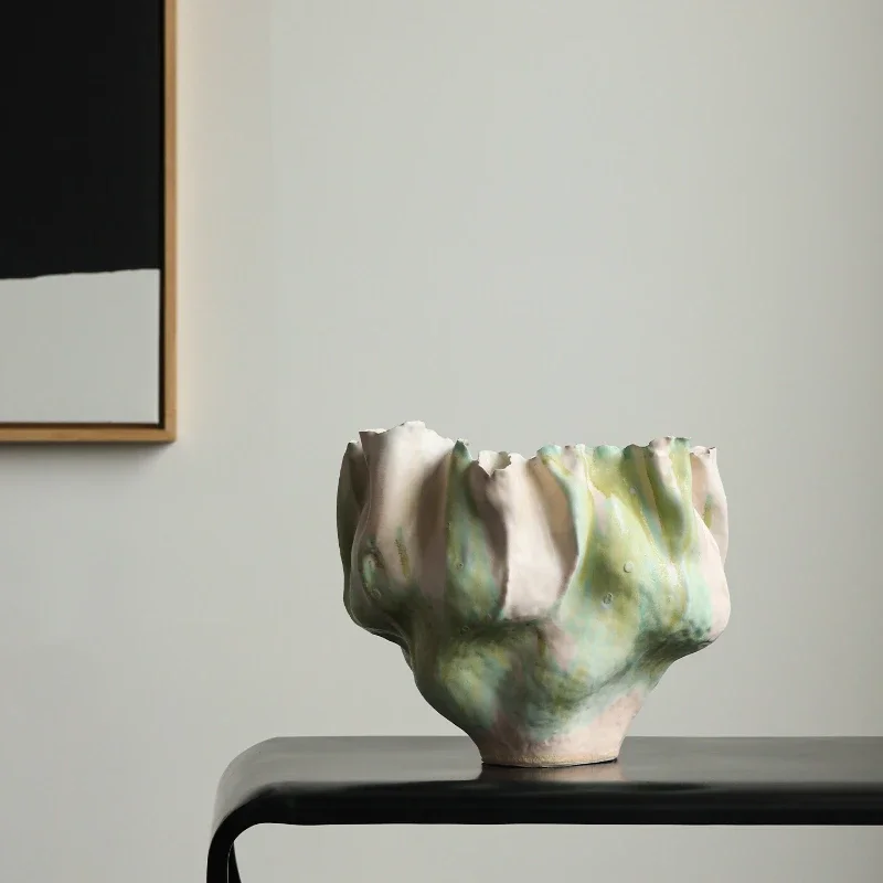 

Jingdezhen Art Ceramic Vase Entrance Living Room Decorative Ornament Retro Premium Sense