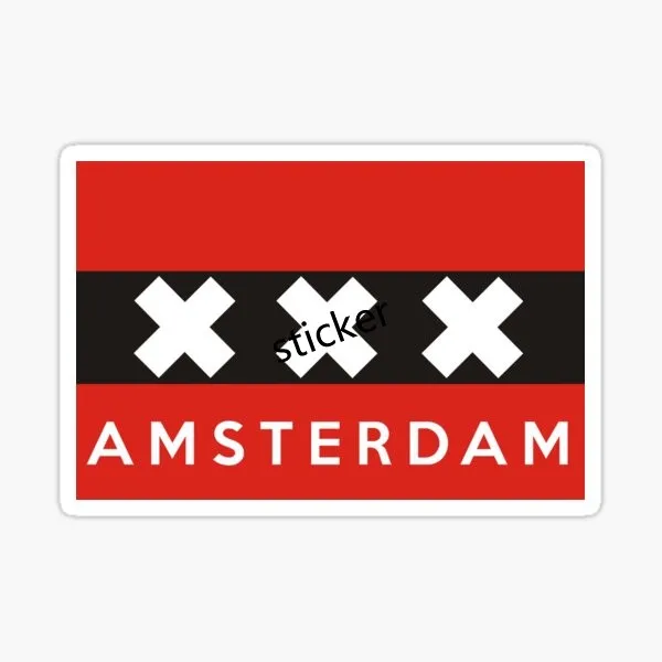 

Netherlands Sticker Car Motorcycle Bicycle Skateboard Laptop Luggage Bumper Cover Scratches Decal Decoration Motorcycle Sticker