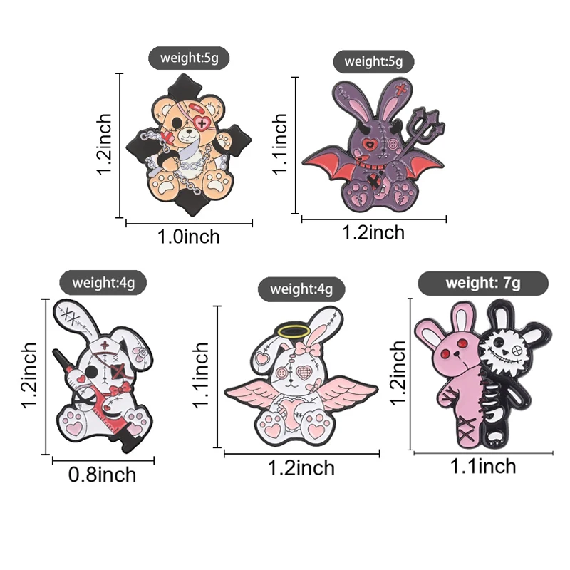 4-7-teiliges Set Anime-Spiel Pixel-Art Katzen-Emaille-Pins, Niedliche Comic-Katzen, Elfen, Zauberer, Funkelnde Meereskreaturen, Dackel-Broschen, Schmuck-Abzeichen – Detail 5