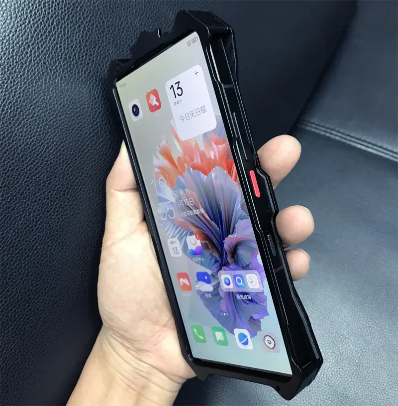 ZTE Nubia Z60 Ultra 5G NX721J Case Heavy Metal Rock Aluminum Hard Cover Phone Case for ZTE Nubia Z60 Ultra Z60Ultra 5G NX721J