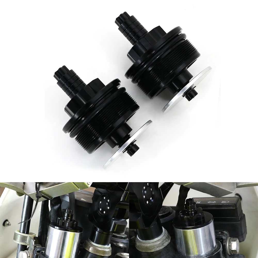 

Fit For YZF R6 YZF-R6S FZ6 FZR400 MT-03 TMAX500 T-MAX530 XTZ750 Super Tenere Motorcycle CNC Fork Preload Adjusters Bolts Cap