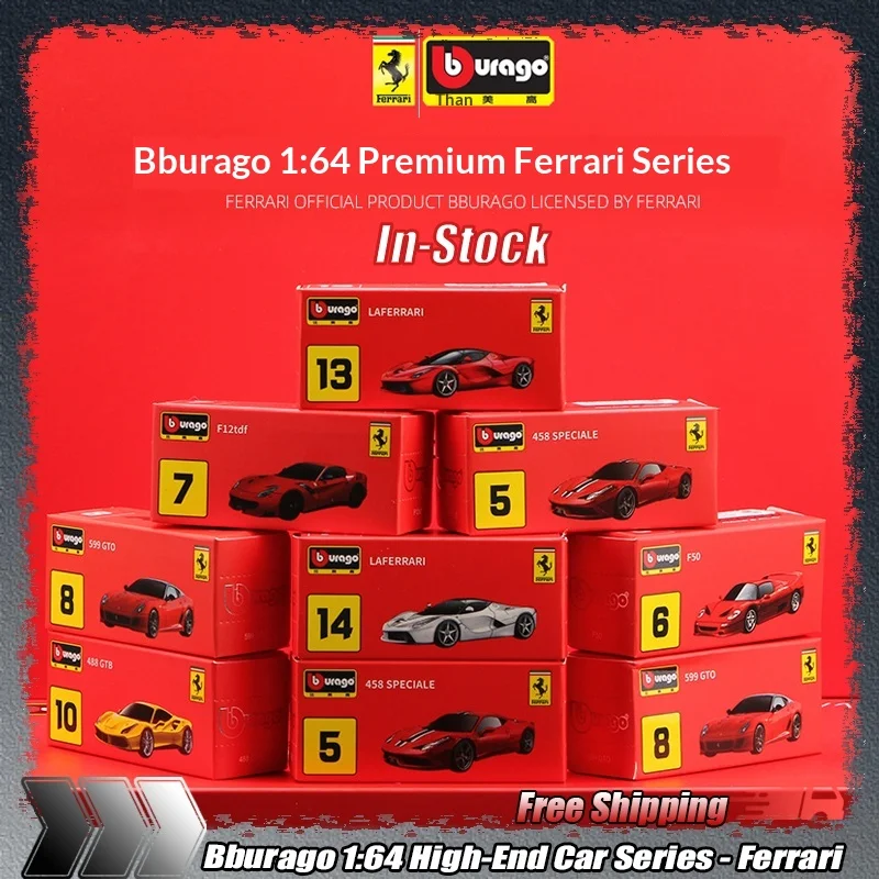 

Новинка в наличии Bburago 1:64 Ferrari Fxx K 44, имитация сплава, миниатюрная литая модель спортивного автомобиля, индивидуальная коллекция игрушек, подарки