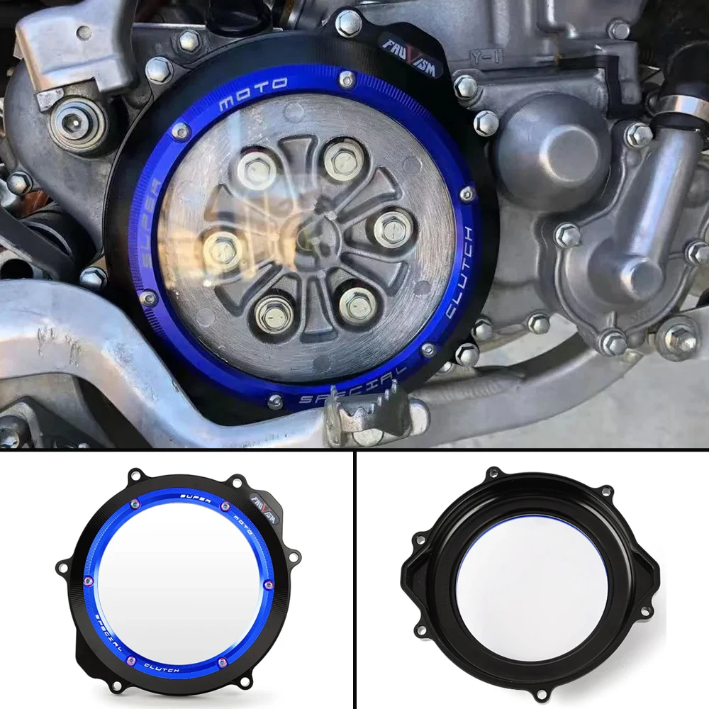 

Clear Clutch Cover For Yamaha YZ250 1999 - 2020 / YZ250X 2016 - 2020 / YZ 250 X / YZ 250X