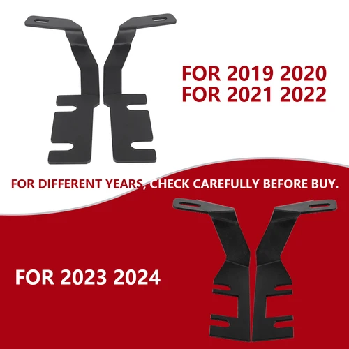 Imagen 2 del producto Soporte de montaje de luz de capó para Ford Ranger 2019 2020 2021 2022 2023 2024, soporte de montaje de iluminación de trabajo de cubo Led