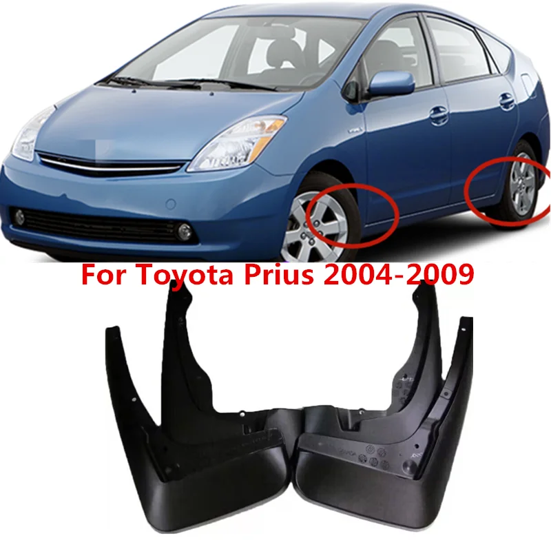 

4 шт., брызговики для Toyota Prius 2004 2005 2006 2007 2008 2009