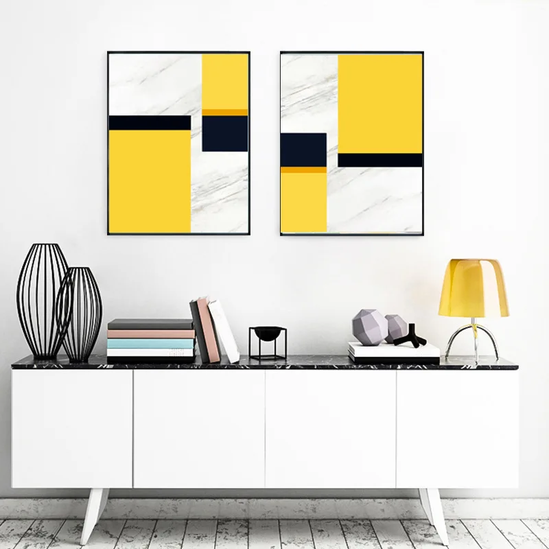 

Nordic Modern Abstract Canvas Painting Minimalist Room Decorative Art Poster Living Room Bedroom Decorative Painting