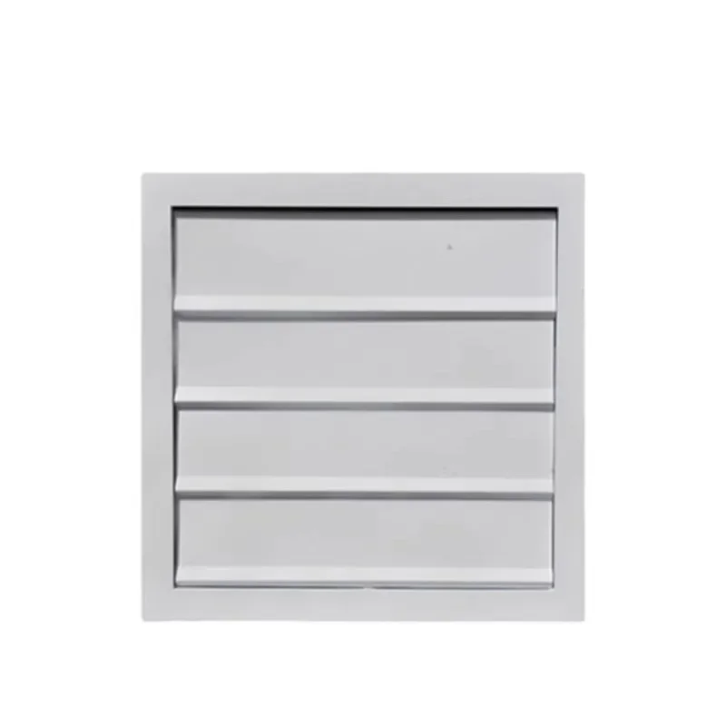 exquisite craftsmanship Square axial flow with fire valve Low noise industrial smoke exhaust Wall axial flow fan with valve