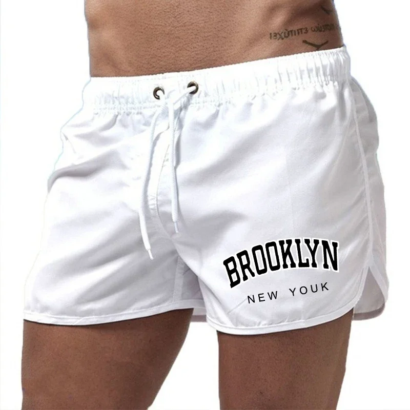 

2026 Mens Beach Shorts Printing Casual Quick Drying Surf Man Swimwear Outdoor Sweatpants Summer Swimming Exercise Sports Shorts