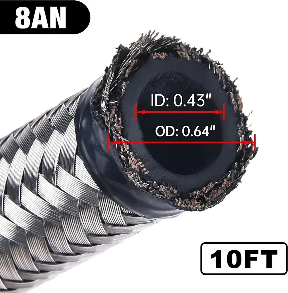 Tanque de gás de célula de combustível de corrida de alumínio de 15 galões + tampa + remetente de nível + kits de linha de combustível 8AN