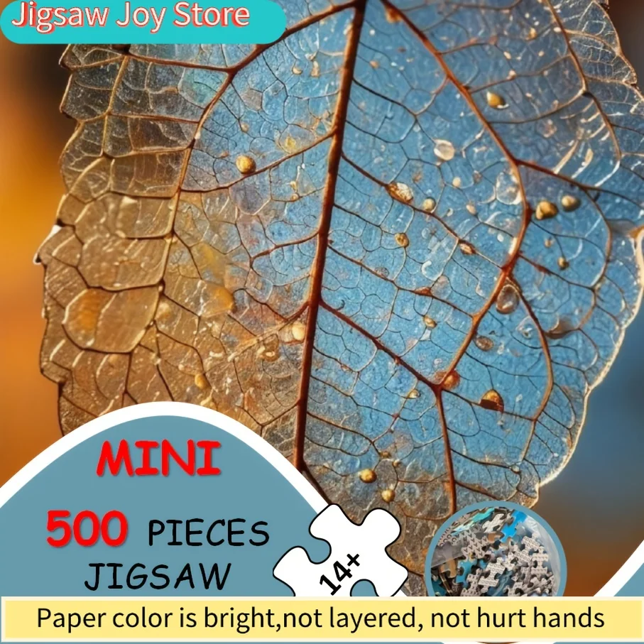 

Набор из 1 коробки: Пазл-головоломка «Осенние листья» для взрослых — развивающая и увлекательная игра-головоломка, идеально подходит для декора дома, украшения стен и...