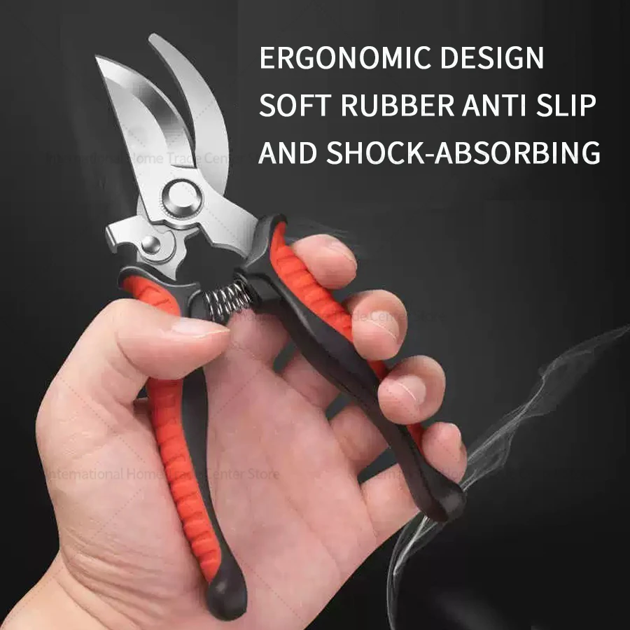 Imagem -05 - Professional Garden Pruner Scissors Sharp Bypass Poda Shears Tree Trimmers Secateurs Hand Clippers para Garden Beak Scissors