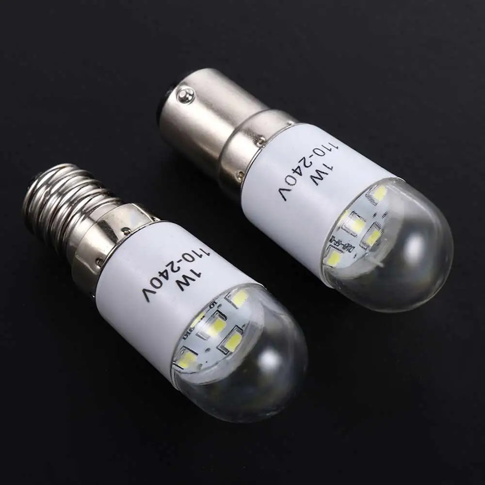 0.7W 220V 1pcs Universal For Sewing Machine LED Tube Screw-In Light Bulb Sewing Lighting Sewing Supplies LED Light