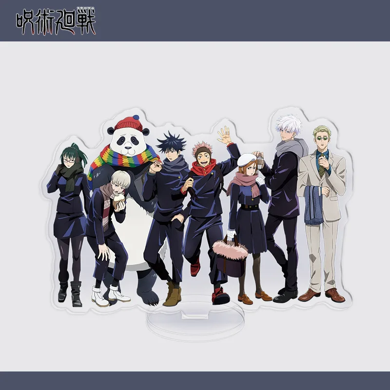 

Jujutsu Kaisen Gojo Satoru Geto Suguru Arc Premium Acrylic Standee Figure 15cm High Clear Anime Stand