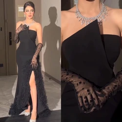 Customized Prom Dresses High Quality Exquisite Asymmetrical Fold s Formal Occasion Gown فساتين زواجات سهرة 2023 vestido lilas 유색