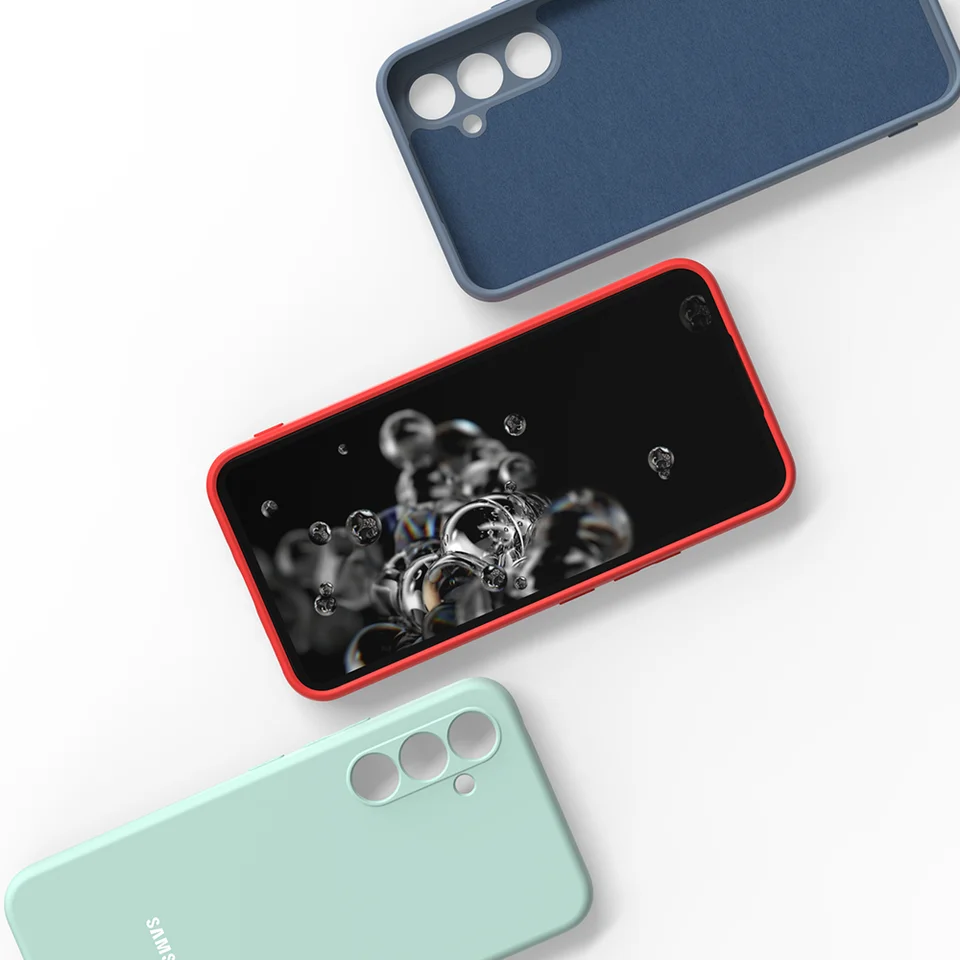 Funda de Silicona Líquida para Samsung Galaxy A57 A37 A17 A55 A35 A25 A15 A56 A36 A26 16 06 y A54 34 24 14 23 2