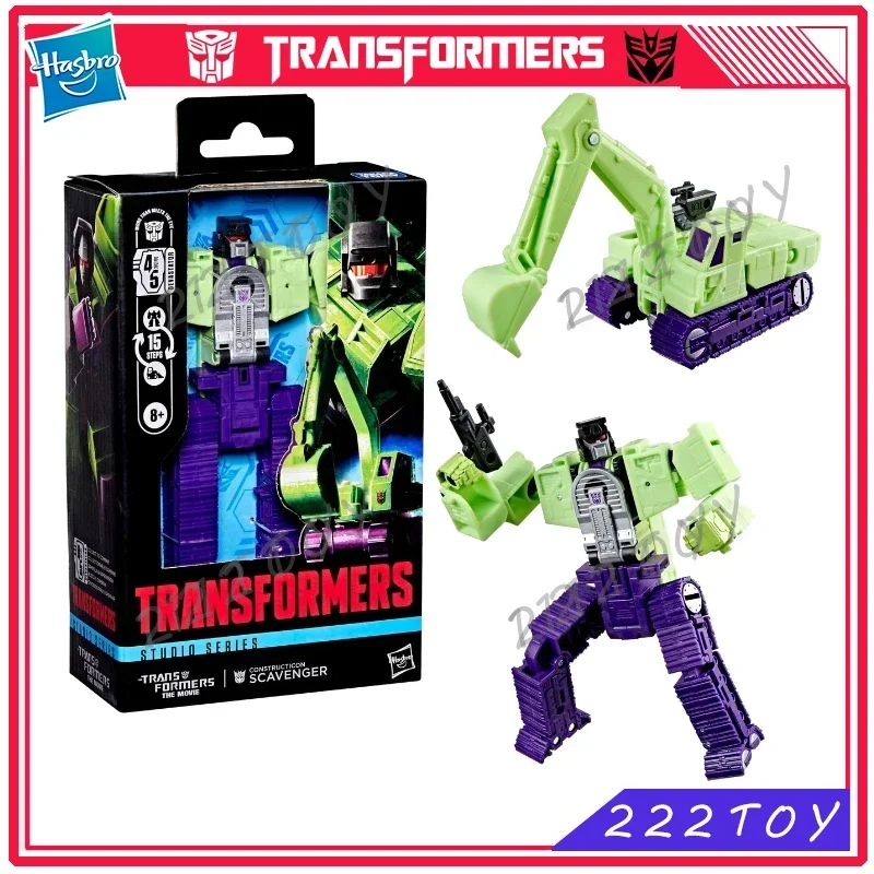 

Новые игрушки Hasbro Transformers Studio Series SS86 Deluxe Scavenger, аниме-модель, фигурки героев, игрушки-роботы, коллекционные предметы, хобби, подарки