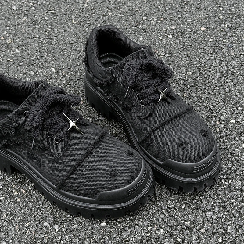 

Повседневная джинсовая рабочая одежда из парусины, мужская модная винтажная одежда без шнуровки для пар