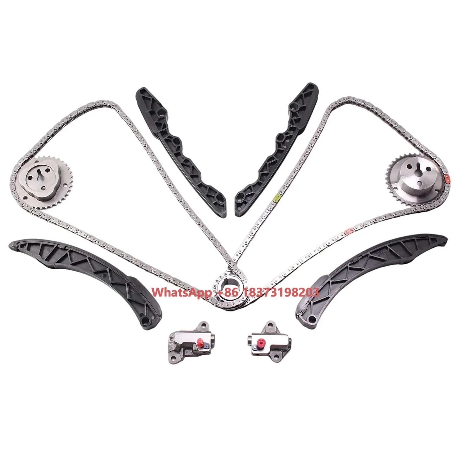 

11Pc/Set Timing Chain Kit Guide Rail Tensioner Sprockets Engine for Subaru Forester Impreza WRX BRZ 2.0L 2.5L H4 13143-AA110