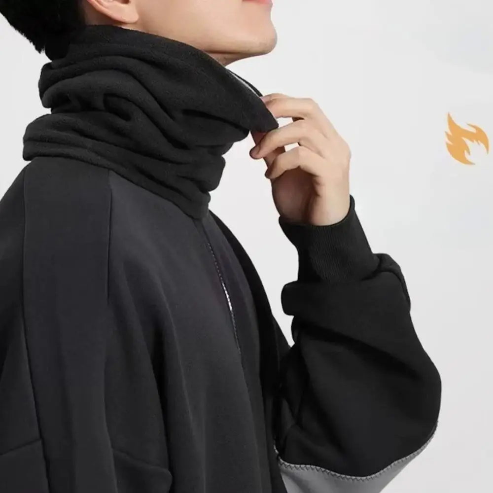 À prova de vento polar velo balaclava chapéu engrossado pescoço mais quente gorros manter quente inverno chapéu cachecol conjunto ao ar livre ciclismo esqui