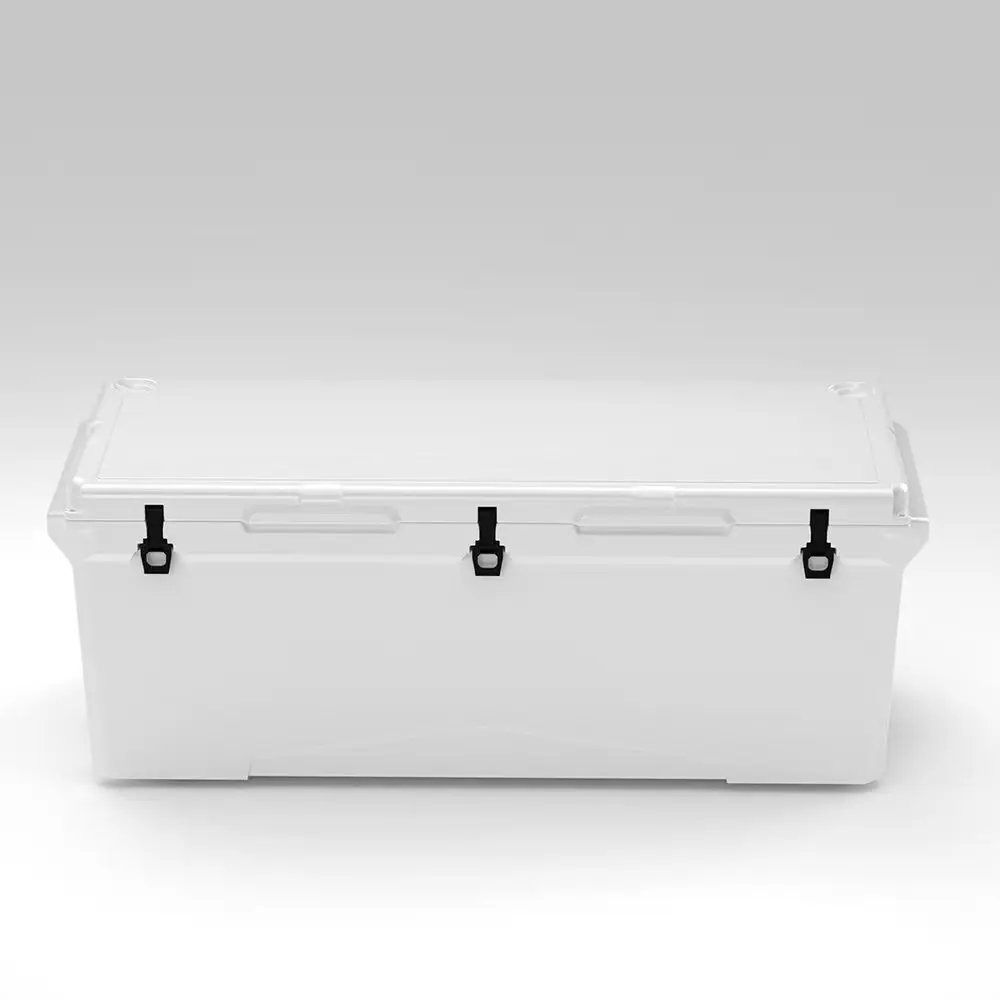 Customized 240L long Time Insulation Large Size Fishing Ice Cooler Box Rotomolded Chilly Bin For Ice