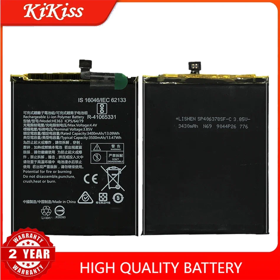 HE362 HE363 Replacement Battery For Nokia 8.1 2018 / X7 TA-1119 TA-1128 Mobile Phone Accumulator