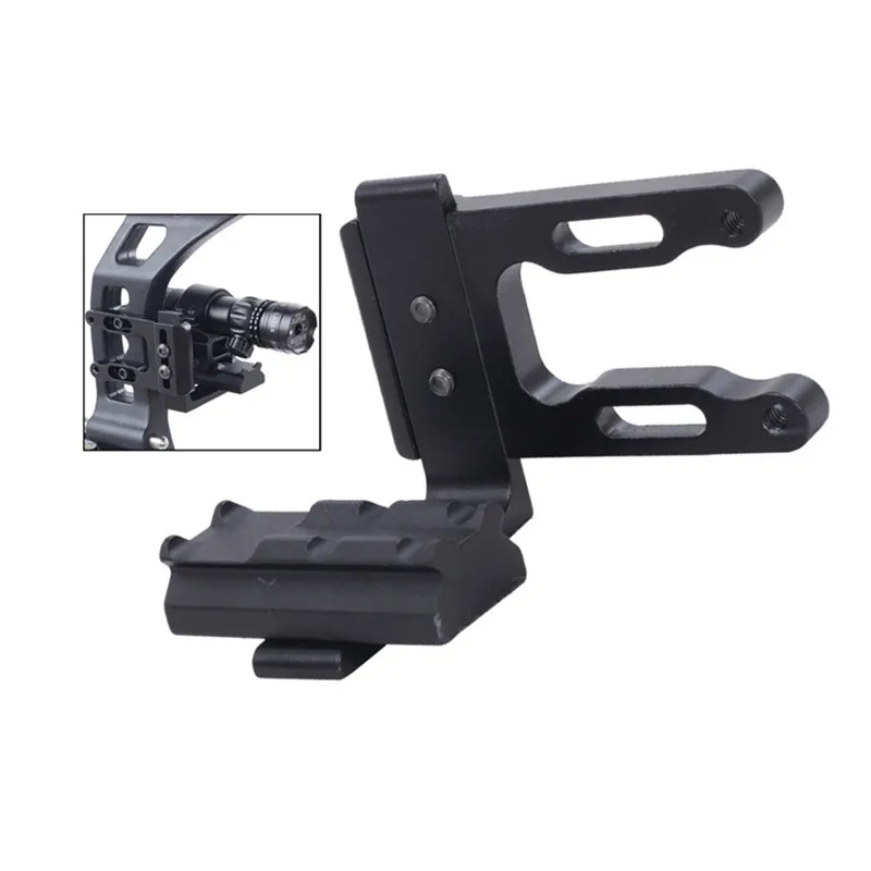 

Лук лазерный прицел со стрелкой, голографический прицел, крепление для оптического прицела, составной Рекурсивный лук, держатель кронштейна для стрельбы из лука, сплав