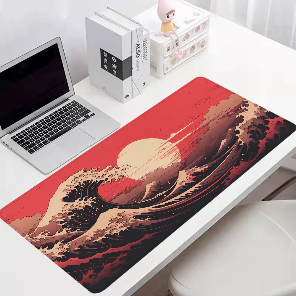 Red Tidal Wave Desk…