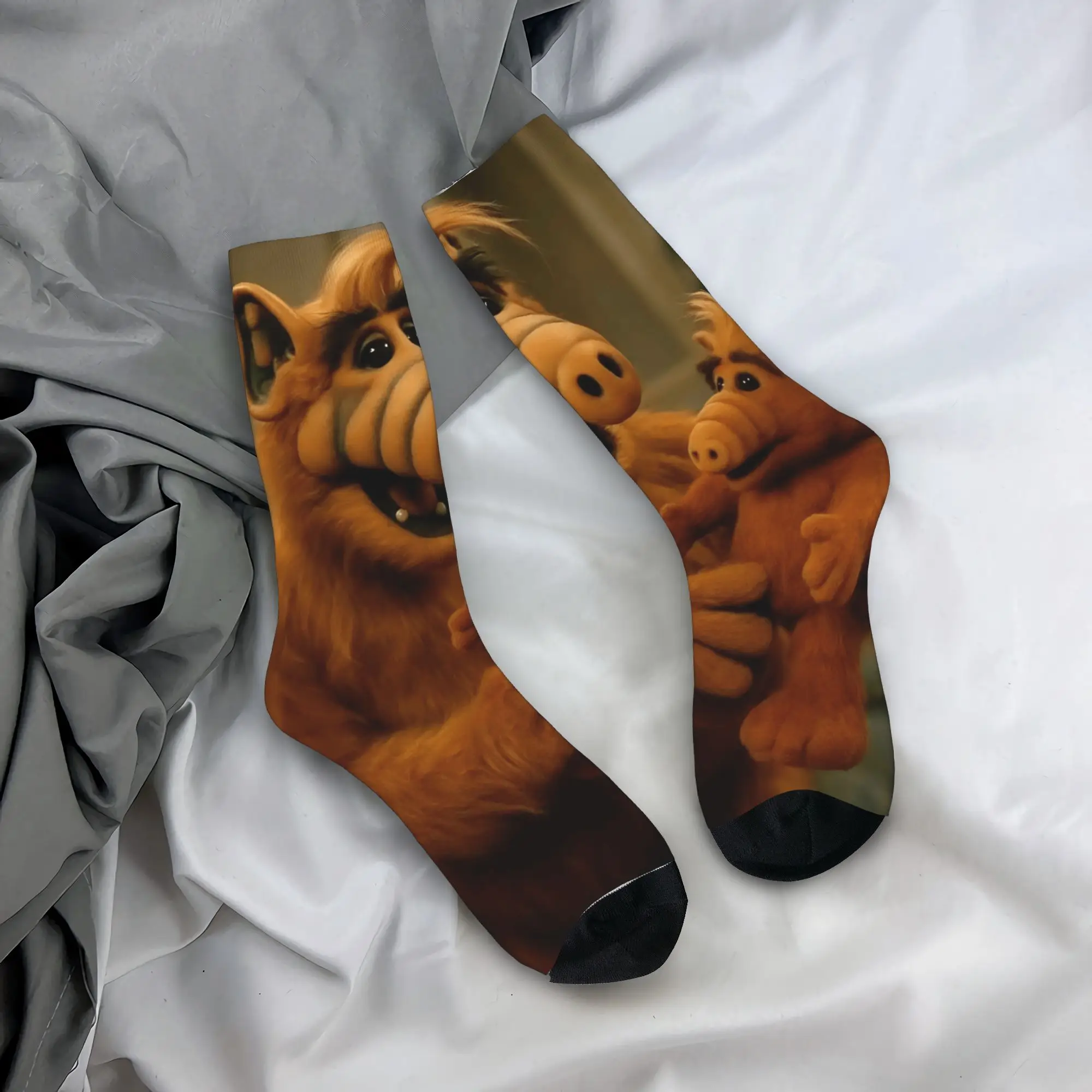 Women Men Socks Alf… - image