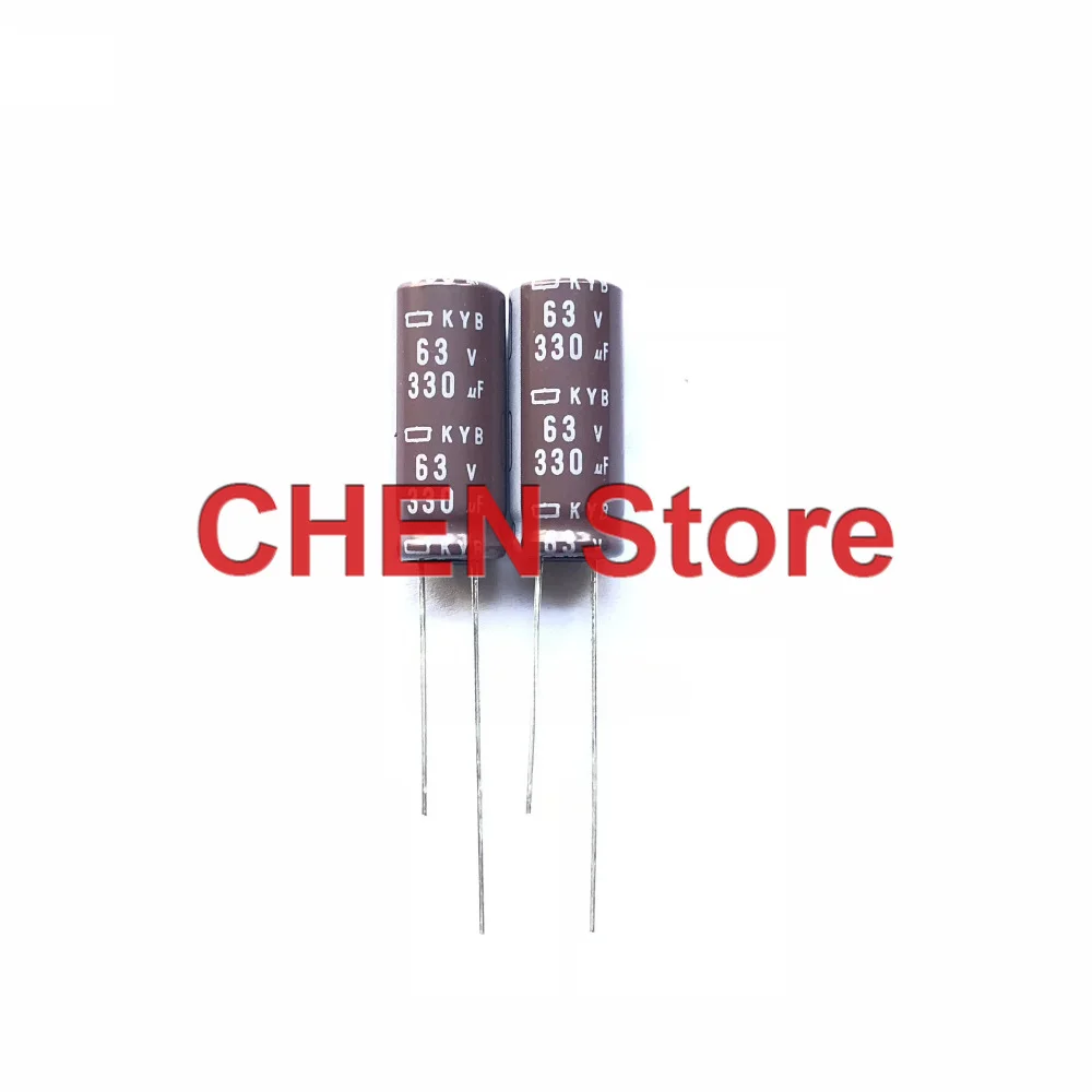 

20PCS/lot original NIPPON KYB 63V330UF 10X25MM 105C NCC electrolytic capacitor CHEMI-CON 330UF 63V Free Shipping