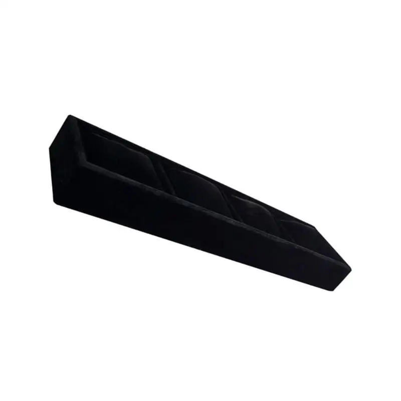 31BB Praktische Uhrenablettung mit weichen Kissen Velvets Uhren Eleganter Display Ständer für Armbandarmarm