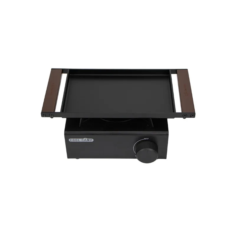 

Уличная тарелка для барбекю для кемпинга, пикника, портативная тарелка для барбекю, подъемная стойка для барбекю, набор деревянных ручек, сковорода для стейка теппаньяки