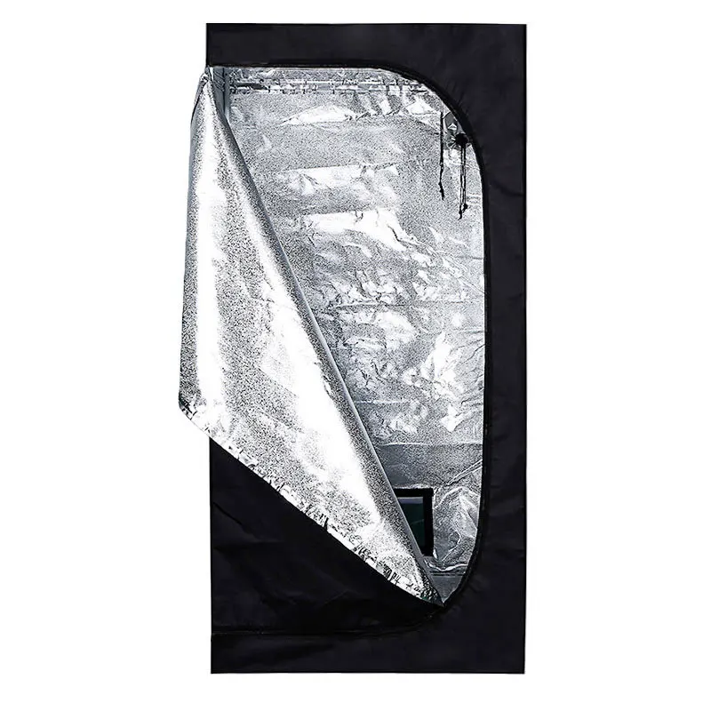 

Hydroponic plant growth tent 600D Oxford cloth 80 * 80 * 160cm greenhouse planting tent