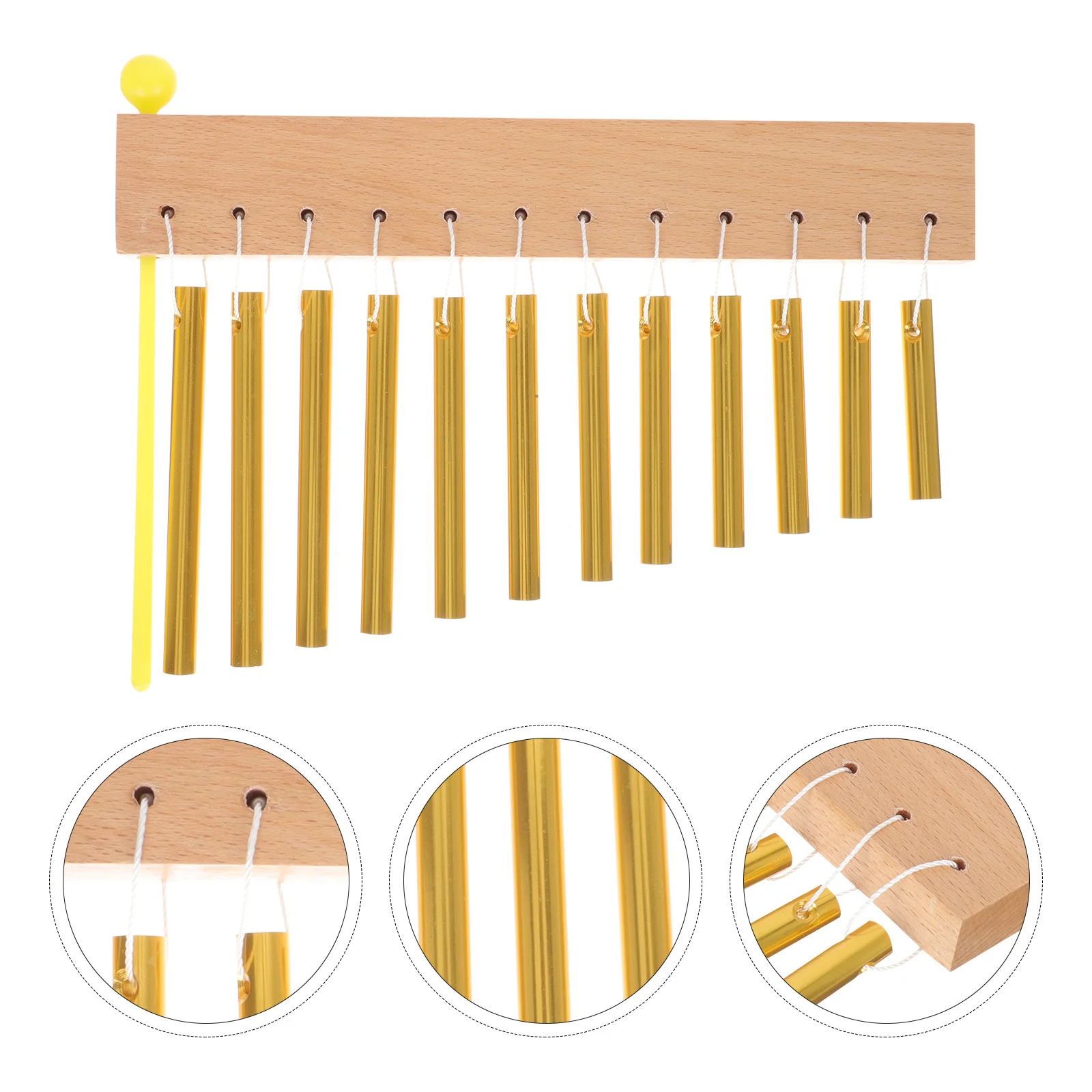 

1Set Orff Percussion Twelve-Tone Wind Chime Educational Musical Instrument for Early Learning Performance