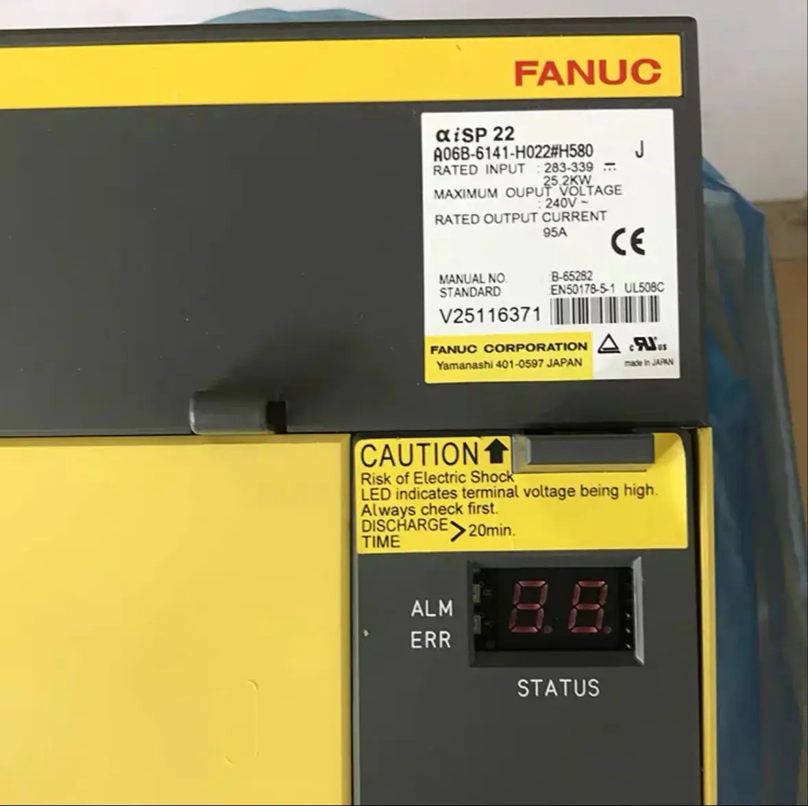 

A06B-6141-H022 New Fanuc Servo Driver IN STOCK Fast ship