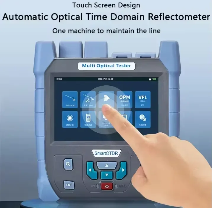 Nk5100 Smart-OTDR Optical Time Domain Reflectometer Pon with Light Multi Service Test 3 Wavelengths 1310/1550/1625nm