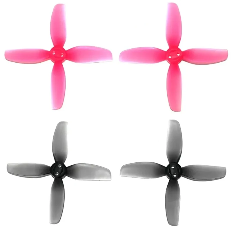 2Pairs HQProp T3X3X4 3inch 4-blade Propeller PC Material CW CCW Props 2.3/2/2.3mm Shaft for DJI Avata 2 FPV Drone Accessories