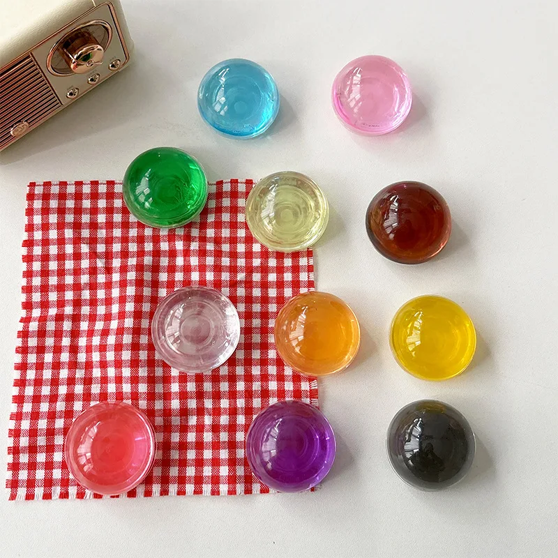 

Прозрачный хрустальный шар, держатель для телефона, ручка, кронштейн для мобильного телефона, поддержка Griptok, настольная подставка для пальцев, складной держатель для мобильного телефона