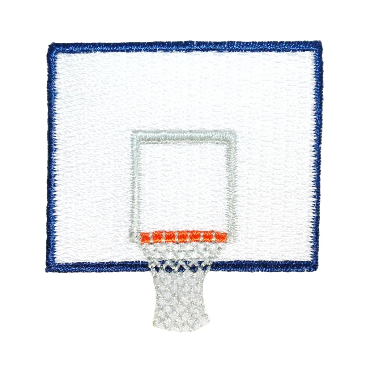 

HOT Basketball Back Board Patch Sport Net Ball Embroidered Iron On Applique ≈5.5*6cm