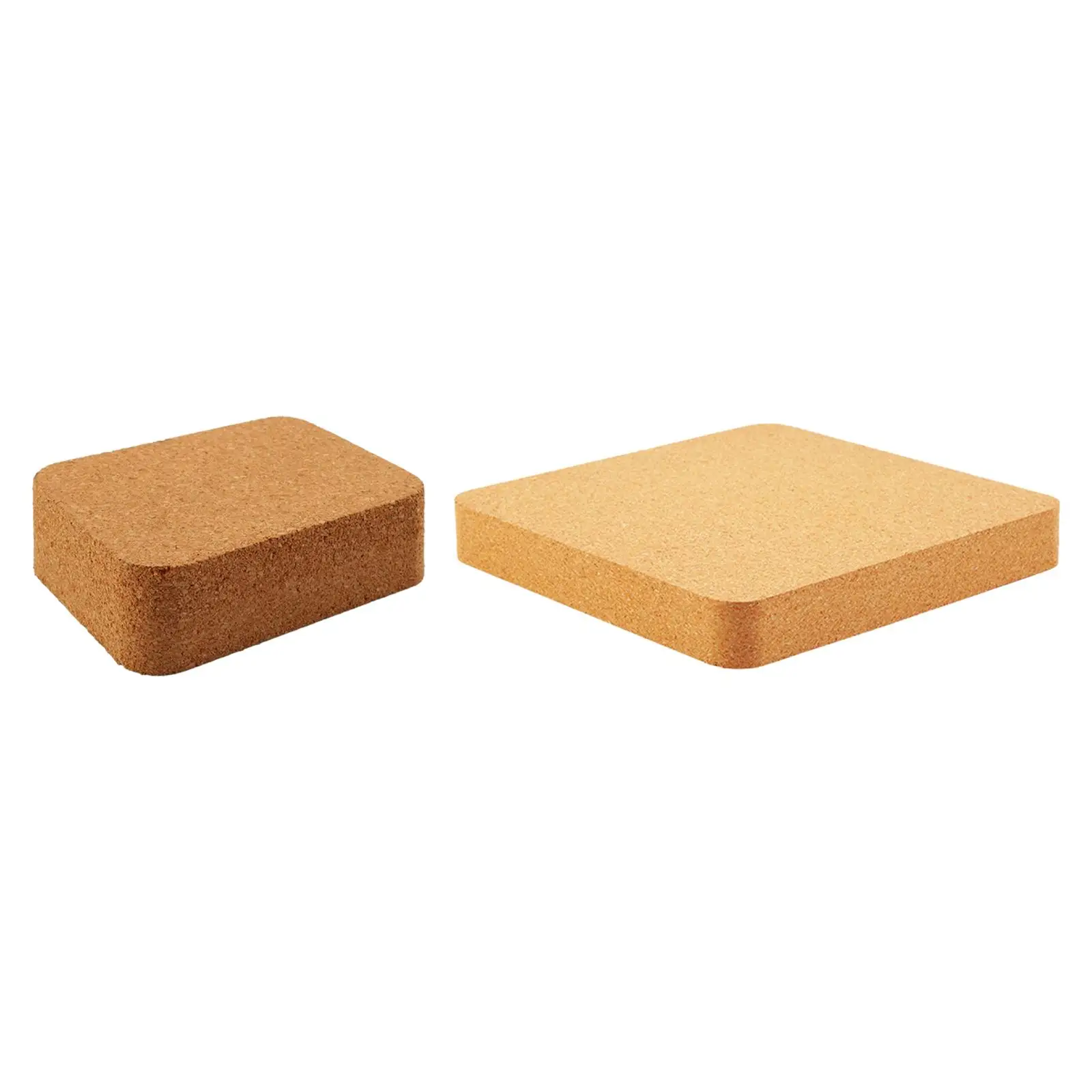 Cork Block Cork Punching Board Leather Stamping Pad Punching Mute Durable DIY Cork Sanding Block Punch Stamping Tool Cork Pad