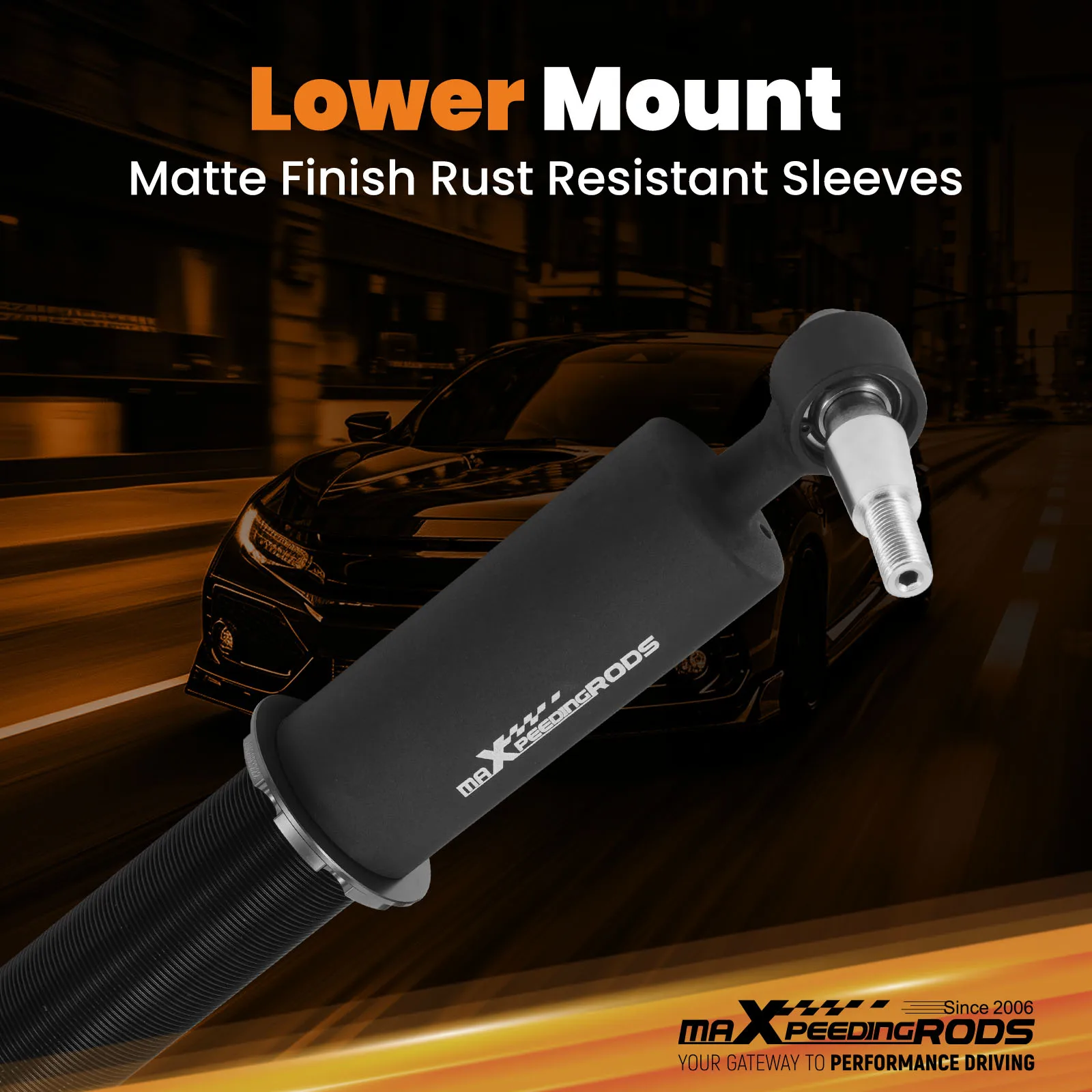 MaXpeedingrods 24 مستوى كويلوفيرس قابل للتعديل لمرسيدس بنز SL500 SL600 R230 2003-2011