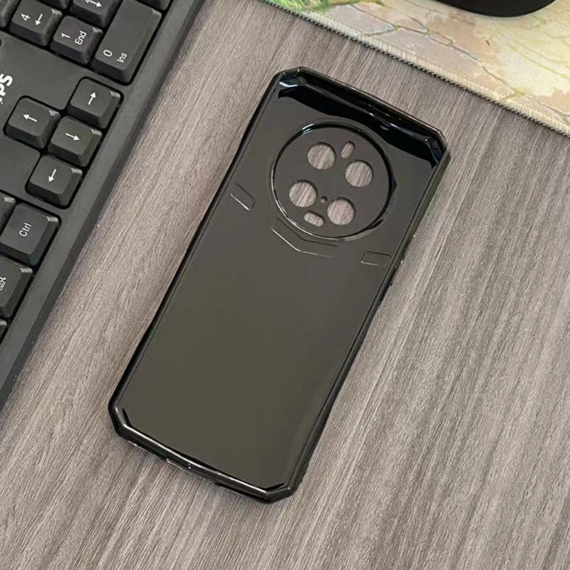 Dla Doogee DK10 miękkie etui na telefon TPU dla DoogeeDK10 DOOGEE DK 10 DOOGEEDK10 czarna przezroczysta obudowa silikonowa Coque — zdjęcie 5