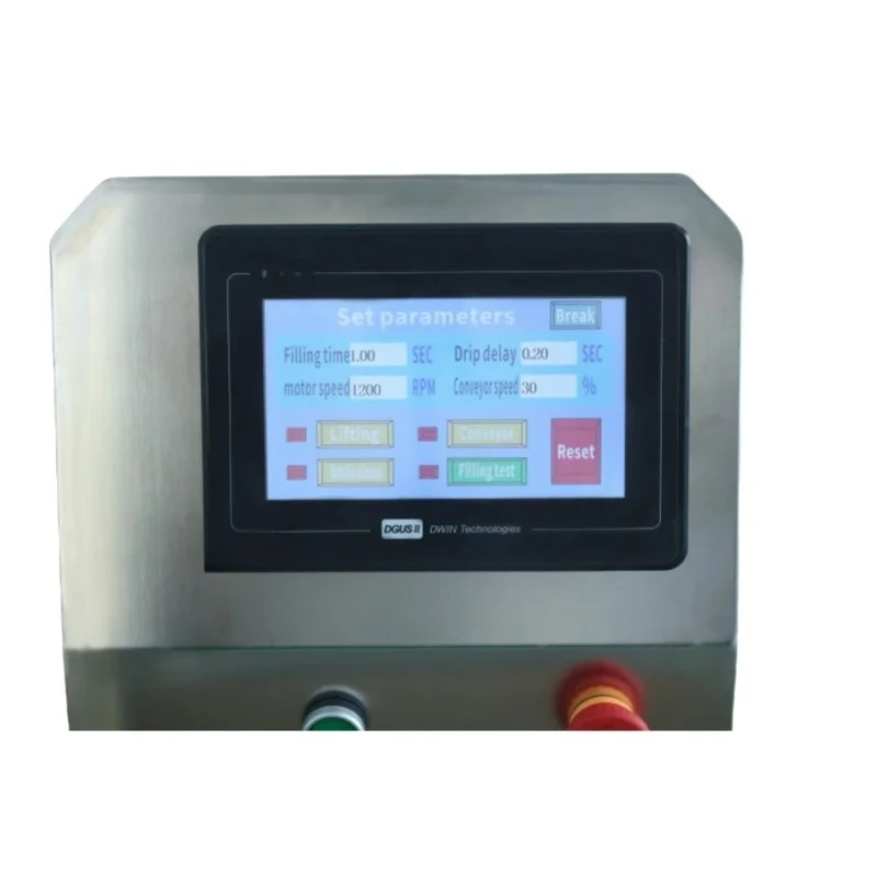 Máquina de llenado cuantitativa líquida de aceite esencial Servo de boquillas individuales automática máquina de llenado de salsa con bomba de rotor