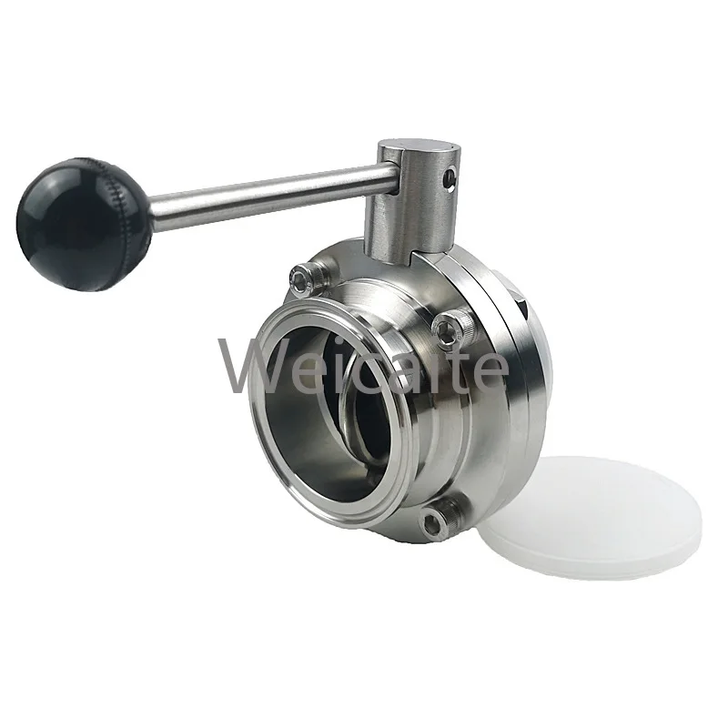 

Wholesale Stainless Steel Threaded Butterfly Valve Sanitary Valve Manual Sanitary Valve
