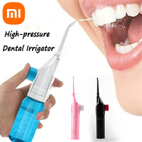 Xiaomi High-pressure Dental Irrigator Portable Household Teeth Clean Water Dental Floss Manual Irrigator Cleans Oral Cavity
